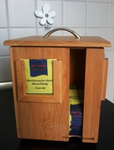 Tea box for your bagged tea