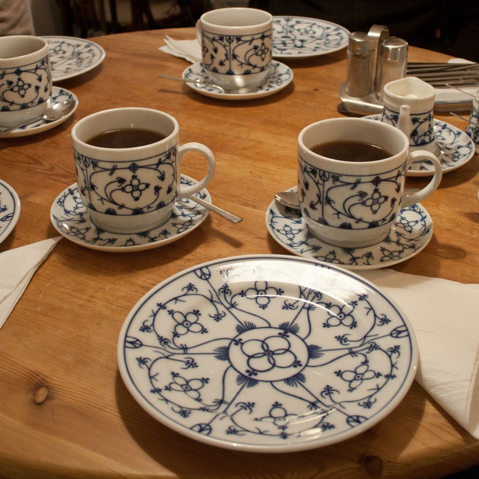 East Frisian tea served in unique design cups