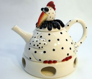 Rooster Tea Pot
