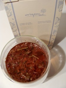 Origem herbal tea from Trás-os-Montes, Portugal.