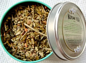 Kusmi Tea DETOX blend: green tea, mate and lemongrass