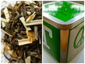 Swedish organic green tea with lemongrass
