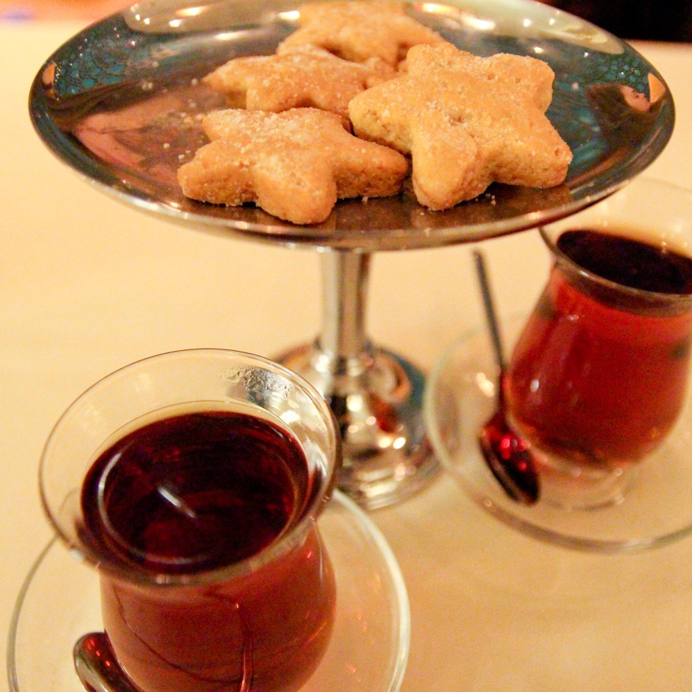 Turkish tea in Istanbul