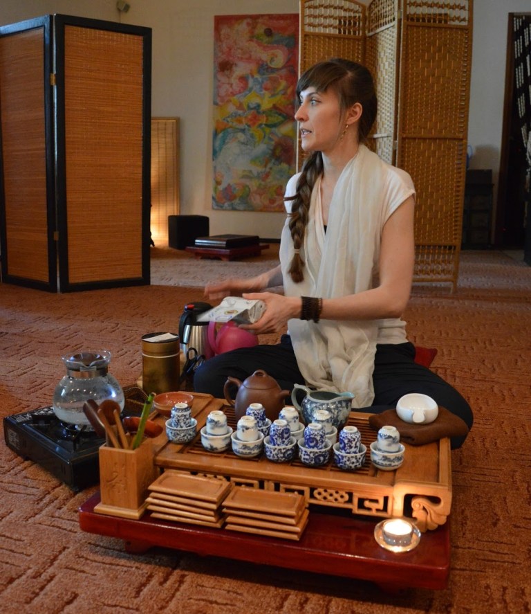 gong fu oolong tea ceremony