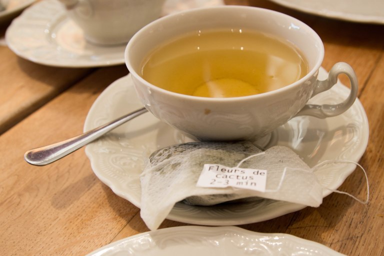 Cuppa with a view in Dinant