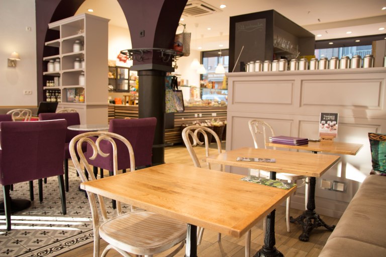 Cuppa with a view in Dinant